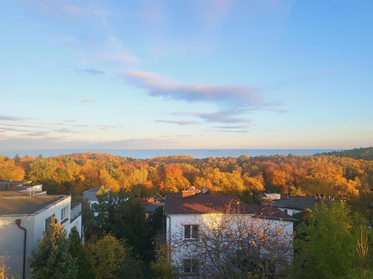 Apartament Nad Klifem Sea View Gdynia Bagian luar foto